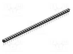 Connector: pin strips; pin header; male; PIN: 35; 2.54mm; THT; 1x35