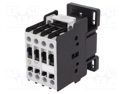 Contactor: 3-pole; NO x3; Auxiliary contacts: NC; 110÷120VAC; 12A