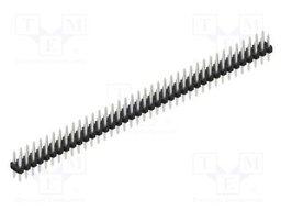 Connector: pin strips; pin header; male; PIN: 78; 2mm; THT; 2x39