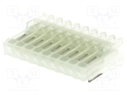 Plug; wire-board; female; PIN: 9; end connector; 2.54mm; IDC; 24AWG