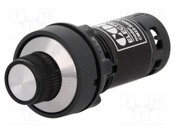 Potentiometer; 22mm; CM22; -25÷70°C; Ø22.5mm; IP65; 50kΩ
