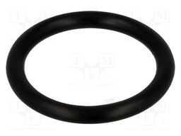 O-ring gasket; NBR; D: 3mm; Øint: 21.3mm; black