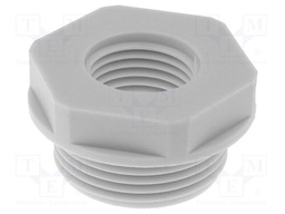 Reduction of threads for glands; Int.thread: M16; polyamide