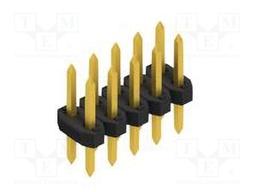 Connector: pin strips; pin header; male; PIN: 10; 2mm; THT; 2x5; 100V