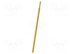Needle-like test probe; Operational spring compression: 2mm