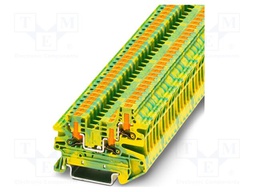 Splice terminal: rail; PTV; push-in; PA; L: 45.7mm; 0.14÷4mm2