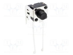 Microswitch TACT; SPST; Pos: 2; 0.05A/12VDC; THT; none; 1.57N; 2.2mm