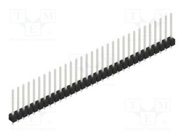 Connector: pin strips; pin header; male; PIN: 31; 2.54mm; THT; 1x31