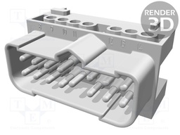 Connector: HDC; male; Han Eco Modular; PIN: 14; 14+PE; size 10B
