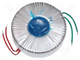 Transformer: toroidal; 2.5kVA; 230VAC; 115V; 21.74A; 20kg; Ø: 250mm