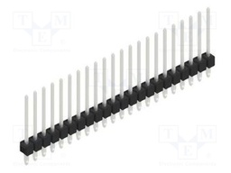 Connector: pin strips; pin header; male; PIN: 22; 2.54mm; THT; 1x22