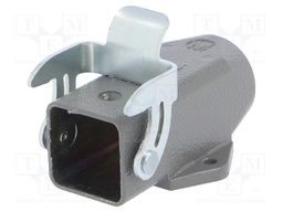 Enclosure: for rectangular connectors; Han; size 3A; with latch