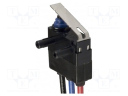 Microswitch SNAP ACTION; with short lever; SPDT; 0.1A/100VAC