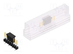 Connector: pin strips; pin header; male; PIN: 8; 2.54mm; SMT; 1x8