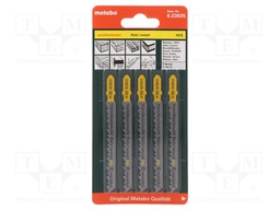 Blade; for wood,for chipboard; 74mm; Pcs: 5