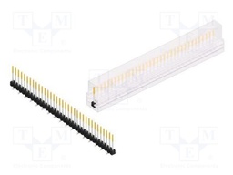 Connector: pin strips; pin header; male; PIN: 35; 2.54mm; SMT; 1x35