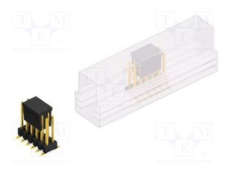 Connector: pin strips; pin header; male; PIN: 12; 2.54mm; SMT; 2x6