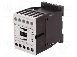 Contactor: 4-pole; NO x4; 24VDC; 4A; DIN; DILA-40; screw terminals