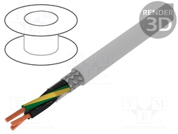 Wire; ÖLFLEX® CLASSIC 115 CY; 3G0,5mm2; tinned copper braid; PVC