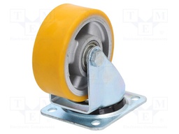 Transport wheel; Ø: 100mm; W: 40mm; H: 130mm; torsional; 200kg