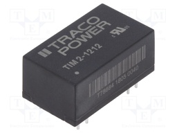 Converter: DC/DC; 2W; Uin: 9÷18V; 12VDC; Iout: 167mA; DIP16; 7g; OUT: 1