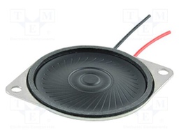 Loudspeaker; miniature; 2W; 4Ω; Ø40x5mm; 7kHz; Sound level: 100dB