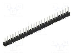 Connector: pin strips; pin header; male; PIN: 25; 2.54mm; THT; 1x25