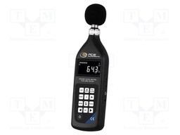 Meter: sound level; LCD 2,2"; Sound level: 20÷130dB; 20÷8000Hz