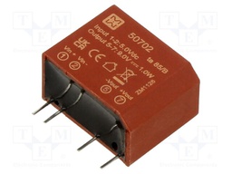 Converter: DC/DC; 1W; Uin: 4.5÷5.5VDC; Uout: 9VDC; Iout: 111mA; PCB