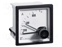 Meter: panel; analogue; 0/200÷240A; True RMS; Iin: 1/1,2A; Class: 3