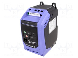 Vector inverter; Max motor power: 0.75kW; Out.voltage: 3x400VAC