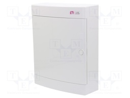 Enclosure: for modular components; IP40; white; No.of mod: 24