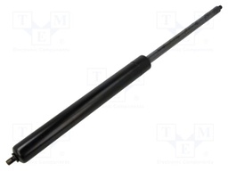 Gas spring; Thread: M8; E: 455mm; Øout: 27mm; Piston diam: 14mm