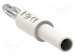 Adapter; white; 60VDC; 36A; 53mm; Type: non-insulated; 30VAC