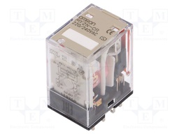 Relay: electromagnetic; DPDT; Ucoil: 230VAC; Icontacts max: 10A