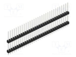 Connector: pin strips; pin header; male; PIN: 31; 2.54mm; THT; 1x31