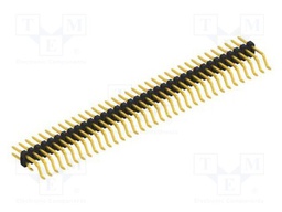 Connector: pin strips; pin header; male; PIN: 70; 2mm; SMT; 2x35