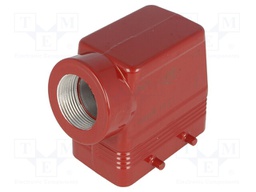 Enclosure: for HDC connectors; 180 °C; size 57.27; hot condition