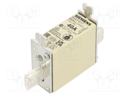 Fuse: fuse; gG; 40A; 500VAC; 250VDC; industrial; NH000; SENTRON