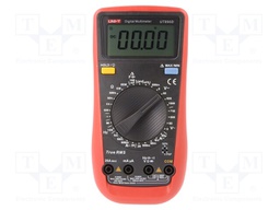 Digital multimeter; LCD (5999),with a backlit; True RMS; 0÷40°C