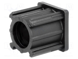 Plugs; for feet fastening,for profiles; H: 33mm; Mat: polyamide