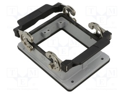 Enclosure: for HDC connectors; C-TYPE; size 77.62; IP65