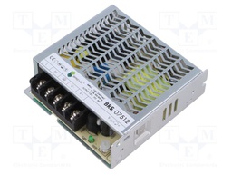 Power supply: switching; for building in; 75W; 12VDC; 0÷6A; OUT: 1