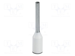 Tip: bootlace ferrule; insulated; copper; 0.5mm2; Bit len: 10mm