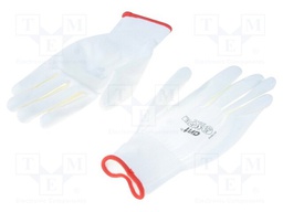 Protective gloves; Size: XL; white