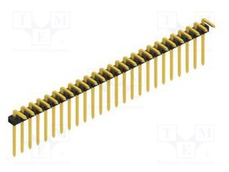 Connector: pin strips; pin header; male; PIN: 25; 2mm; THT; 1x25