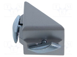Angle bracket; for profiles; fast fit; W: 40mm; H: 40mm; L: 40mm