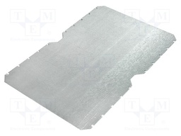 Mounting plate; steel; W: 400mm; L: 600mm; Series: CAB; CABABS604022