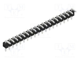 Connector: pin strips; pin header; male; PIN: 19; 2.54mm; THT; 1x19