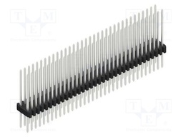 Connector: pin strips; pin header; male; PIN: 68; 1.27mm; THT; 2x34
